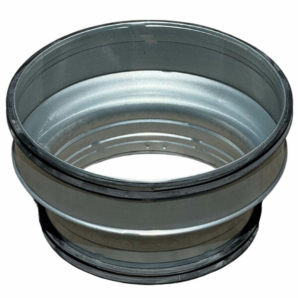 Wickelfalz Reduzierung, Ø125mm - Ø80mm