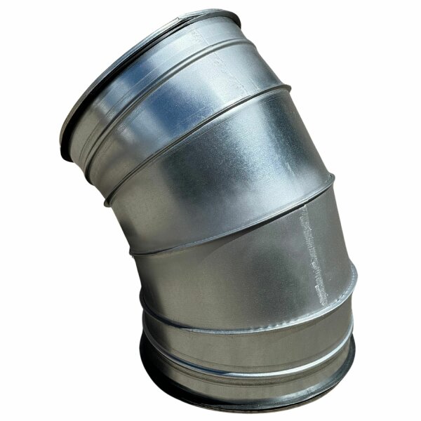 Wickelfalz Bogen, Ø160mm, 60°